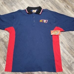 New 04' Winners Circle Nascar Jeff Gordon 24 Mens Embroidered Polo Shirt XXL